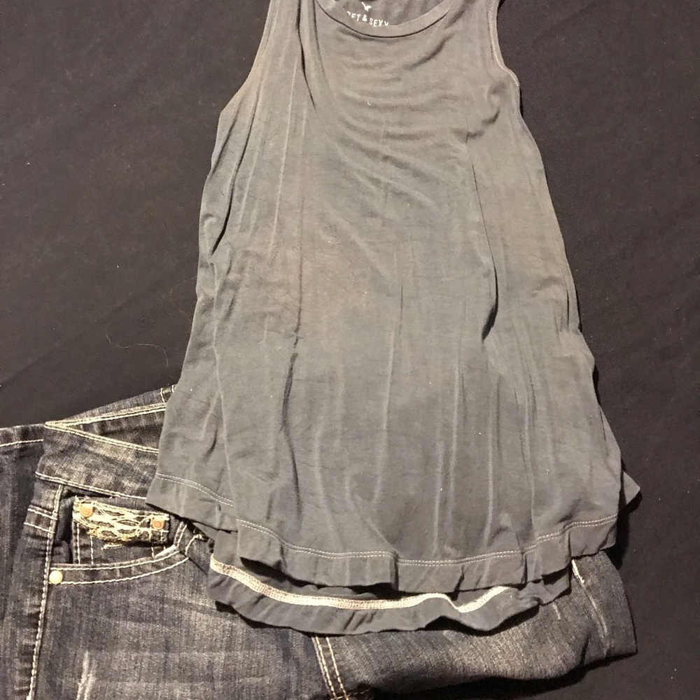 Soft & sexy loose fit tank.
